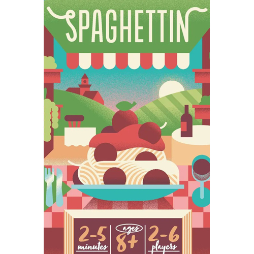 ACG111 Spaghettin Board Game published by Alley Cat Games