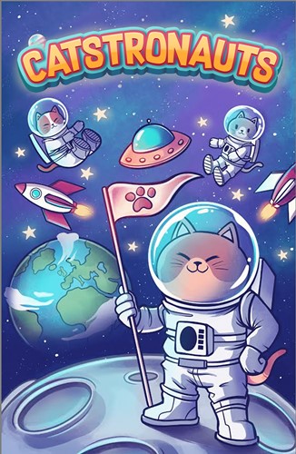 ACG410091 Catstronauts Card Game published by Alley Cat Games