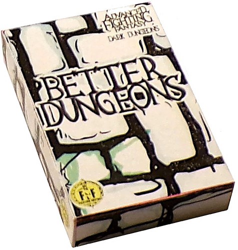 2!ADD002 Advanced Fighting Fantasy: Dark Dungeons Board Game: Better Dungeons Expansion published by Arion Games
