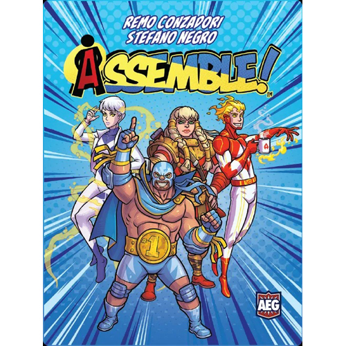 2!AEG1143 Assemble! Card Game published by Alderac Entertainment Group