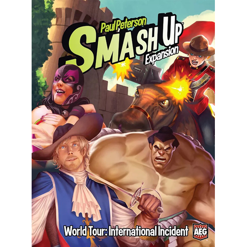 AEG5516 Smash Up Card Game: World Tour International Incident Expansion published by Alderac Entertainment Group