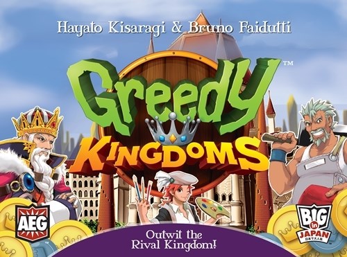 AEG5876 Greedy Kingdoms Card Game published by Alderac Entertainment Group