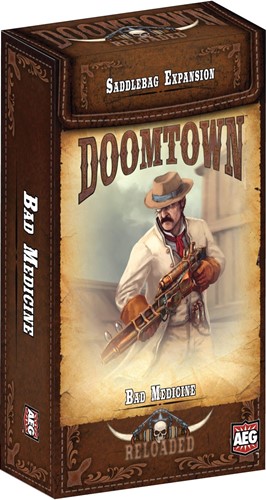 2!AEG5913 Doomtown: Reloaded Card Game: Expansion 12: Bad Medicine published by Alderac Entertainment Group