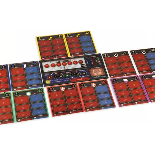 2!AGEUADD10 Europa Universalis Board Game: Dual-Layered Army, Fleet, And Status Mats published by Aegir Games