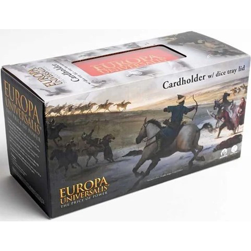 1!AGEUADD6 Europa Universalis Board Game: Cardholder With Dice Tray Lid published by Aegir Games