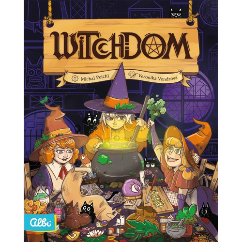 3!ALBI67858 Witchdom Card Game published by Albi
