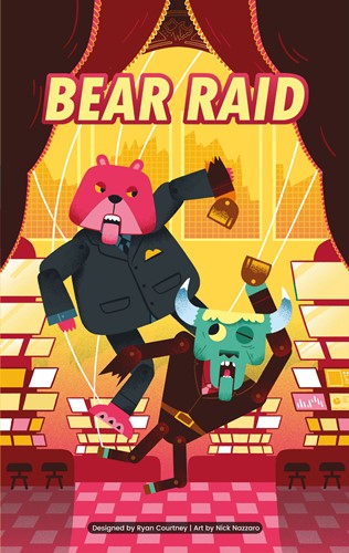 2!ALLGMEBR Bear Raid Board Game published by Allplay