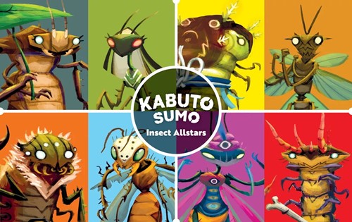 2!ALLGMEKBSIA Kabuto Sumo Board Game: Insect All-Stars Expansion published by Allplay