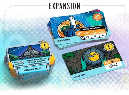 2!ALLGMEMOAMX Merchants Of Andromeda Board Game: Bureaucrats And Anarchists Mini Expansion published by Allplay