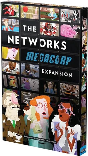 2!ALLGMENETX The Networks Board Game: Megacorp Expansion published by Allplay