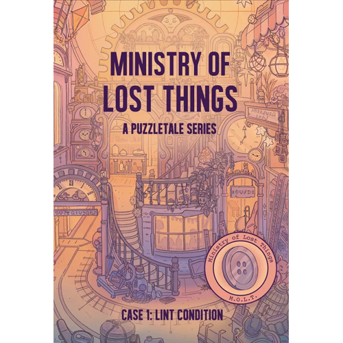 2!ALLGMEPCMLTC1 Ministry Of Lost Things Board Game: Case 1 Lint Condition published by Post Curious