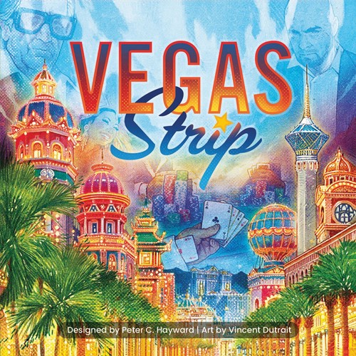 ALLGMEVEG Vegas Strip Board Game published by Allplay