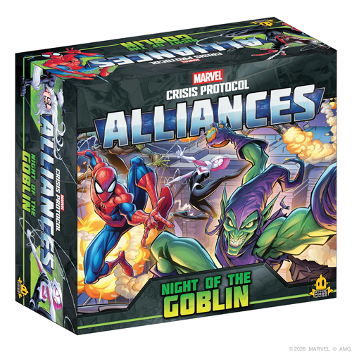 AMGCA01 Marvel Crisis Protocol Alliances Game: Night Of The Goblin published by Fantasy Flight Games