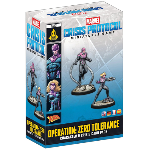 AMGCA23 Marvel Crisis Protocol Miniatures Game: Operation: Zero Tolerance Character And Crisis Card Pack published by Atomic Mass Games