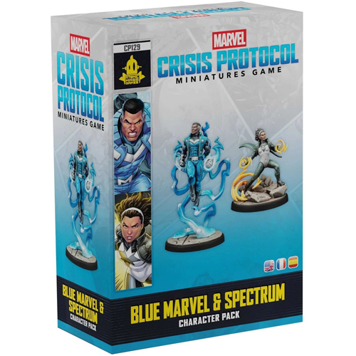 2!AMGCP129 Marvel Crisis Protocol Miniatures Game: Blue Marvel And Spectrum published by Atomic Mass Games