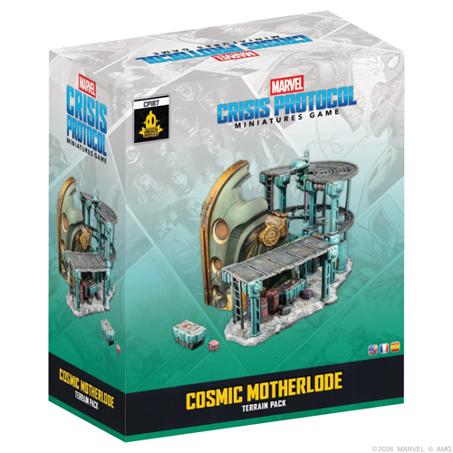 AMGCP187 Marvel Crisis Protocol Miniatures Game: Cosmic Motherlode Terrain Pack published by Atomic Mass Games
