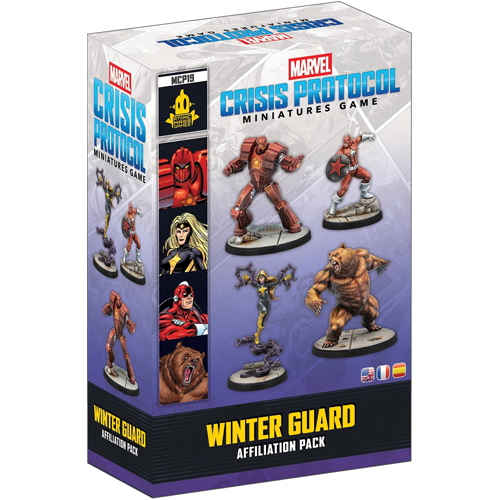 2!AMGCP19 Marvel Crisis Protocol Miniatures Game: Winter Guard Affiliation Pack published by Atomic Mass Games