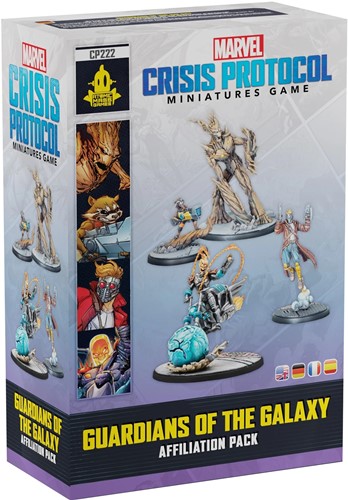 2!AMGCP222 Marvel Crisis Protocol Miniatures Game: Guardians Of The Galaxy Affiliation Pack published by Atomic Mass Games