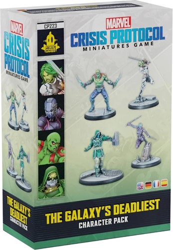 2!AMGCP223 Marvel Crisis Protocol Miniatures Game: Galaxy's Deadliest Affiliation Pack published by Atomic Mass Games
