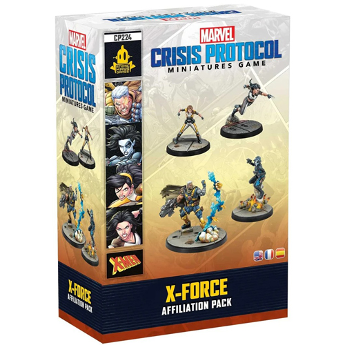 2!AMGCP224 Marvel Crisis Protocol Miniatures Game: X-Force Affiliation Pack published by Atomic Mass Games