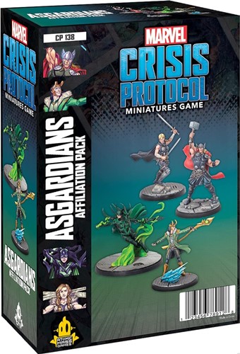 AMGCP225 Marvel Crisis Protocol Miniatures Game: Warriors Of Asgard Pack published by Atomic Mass Games