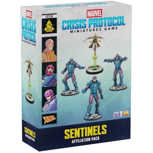 3!AMGCP236 Marvel Crisis Protocol Miniatures Game: X-Men Sentinels Affiliation Pack published by Atomic Mass Games
