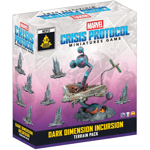 2!AMGMCP12 Marvel Crisis Protocol Miniatures Game: Dark Dimension Incursion Terrain Pack published by Atomic Mass Games
