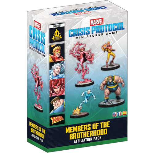 2!AMGMCP15 Marvel Crisis Protocol Miniatures Game: Members Of The Brotherhood Affiliation Pack published by Atomic Mass Games