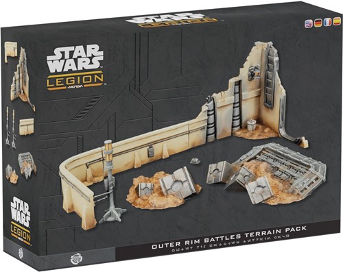 3!AMGSWQ137 Star Wars Legion: Outer Rim Terrain Pack published by Atomic Mass Games
