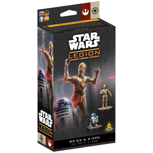2!AMGSWQ142 Star Wars Legion: R2-D2 And C-3P0 Operative Expansion published by Atomic Mass Games