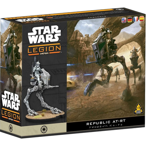 2!AMGSWQ198 Star Wars Legion: Republic AT-RT published by Atomic Mass Games