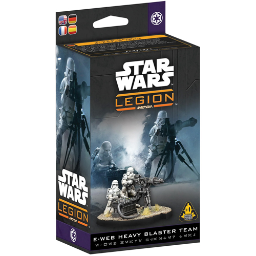 2!AMGSWQ206 Star Wars Legion: E-Web Heavy Blaster Team published by Atomic Mass Games