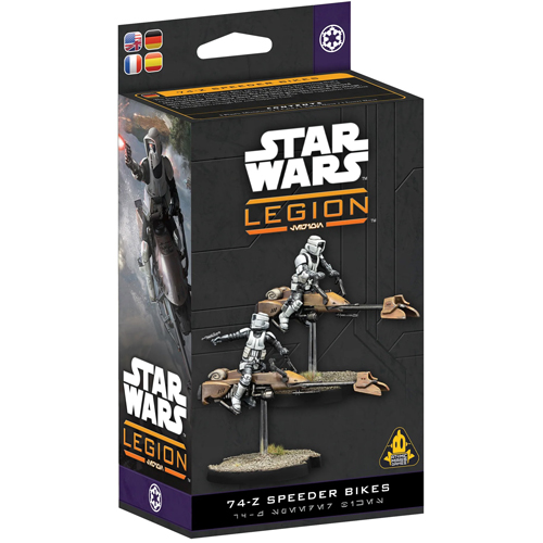 2!AMGSWQ207 Star Wars Legion: 74-Z Speeder Bike Unit Expansion published by Atomic Mass Games