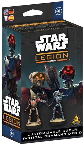 AMGSWQ29 Star Wars Legion: Customisable Super Tactical Command Droid published by Atomic Mass Games