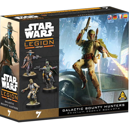 2!AMGSWQ44 Star Wars Legion: Legion Galactic Bounty Hunters published by Atomic Mass Games