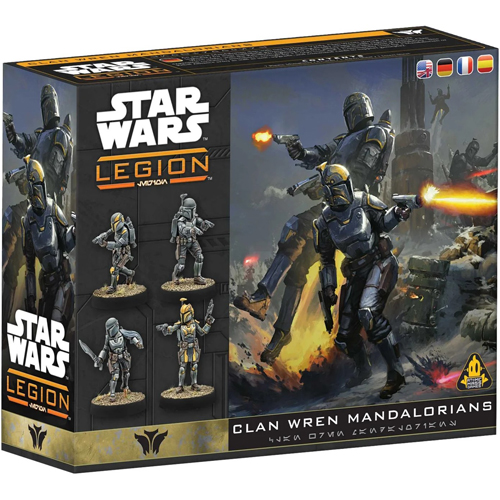 2!AMGSWQ56 Star Wars Legion: Clan Wren Mandalorians published by Atomic Mass Games