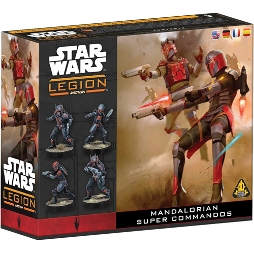 2!AMGSWQ69 Star Wars Legion: Mandalorian Super Commandos published by Atomic Mass Games