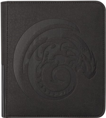 ARCT38211 Dragon Shield Card Portfolio Zipster Small Binder - Iron Grey published by Arcane Tinmen