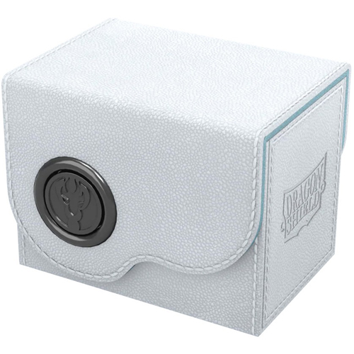 ARCT40815 Dragon Shield Dragon Box 80+ White And Aqua published by Arcane Tinmen