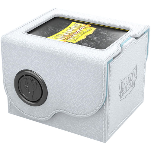ARCT40821 Dragon Shield Dragon Box 100+ White And Aqua published by Arcane Tinmen