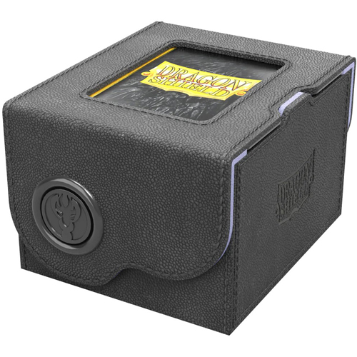 ARCT40826 Dragon Shield Dragon Box 150+ Black And Lilac published by Arcane Tinmen