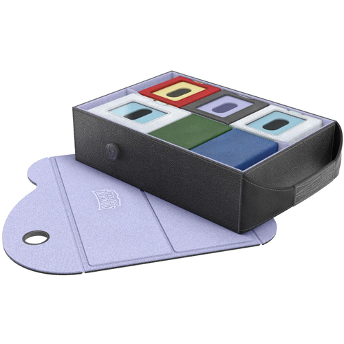 2!ARCT40841 Dragon Shield Dragon Vault Black And Lilac published by Arcane Tinmen