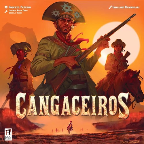 2!ARESTG023 Cangaceiros Card Game published by Ares Games
