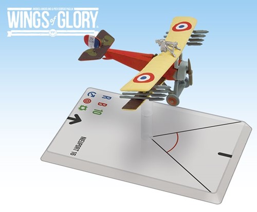 AREWGF125B Wings of Glory World War 1: Nieuport 16 (Navarre) published by Ares Games