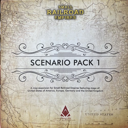 Small Railroad Empires Board Game: Scenario Pack 1