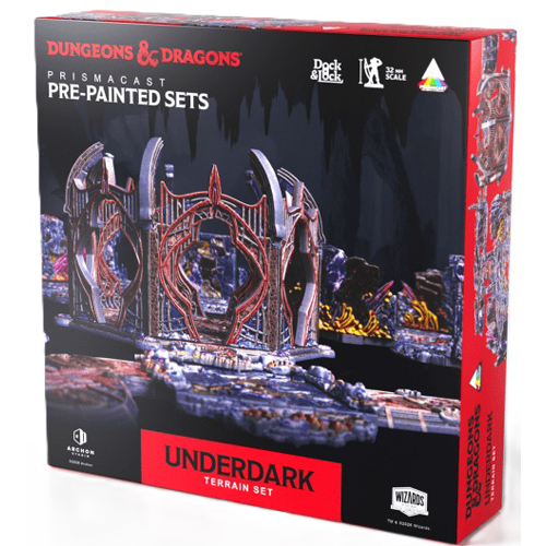 2!ARSDND0001 Dungeons And Dragons: Underdark Pre-Painted Terrain Set published by Archon Studios