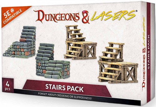ARSDNL0038 Dungeons And Lasers: Stairs Pack published by Archon Studio