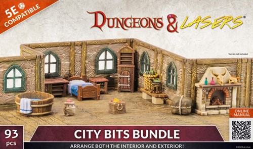 ARSDNL0045 Dungeons And Lasers: City Bits Bundle published by Archon Studio