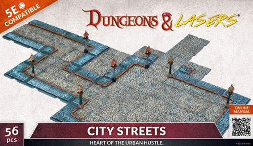 ARSDNL0048 Dungeons And Lasers: City Streets Set published by Archon Studio