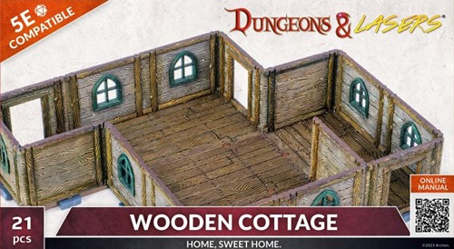 ARSDNL0049 Dungeons And Lasers: Wooden Cottage published by Archon Studio